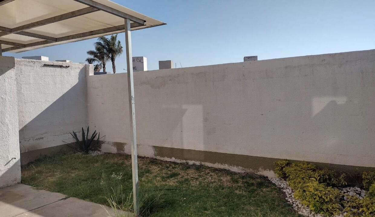 Patio trasero